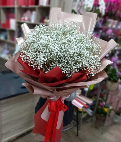 Букет цветов из: Гипсофила в Каргаске