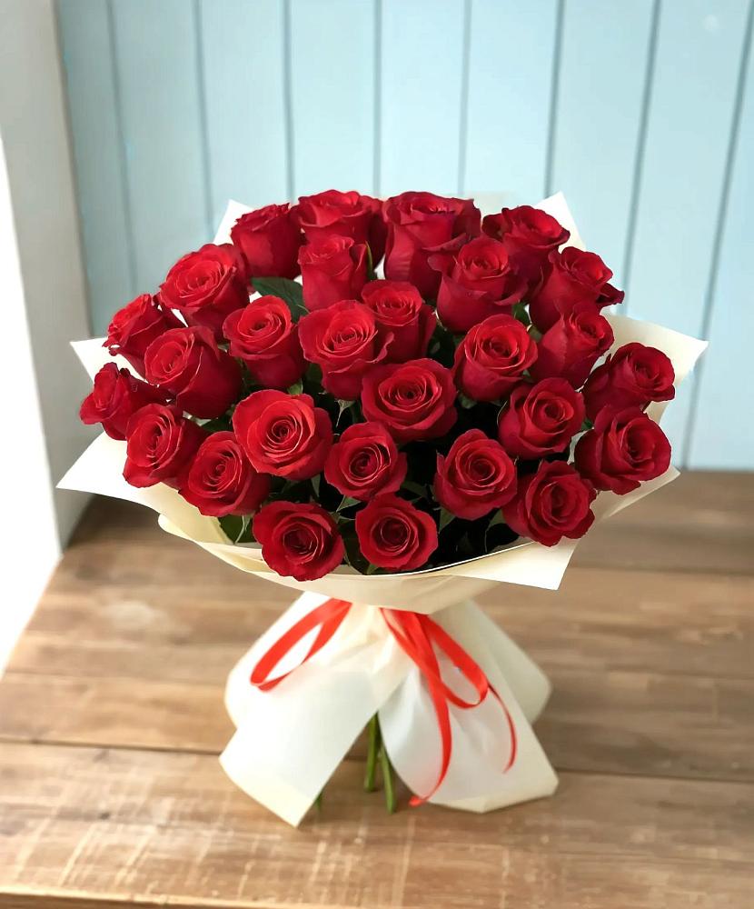 Букет 29 Красных роз в Каргаске