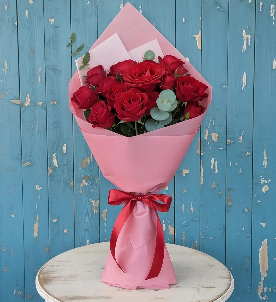 Букет цветов из: Розы в Каргаске