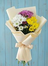 Букет цветов из:  Хризантемы в Каргаске