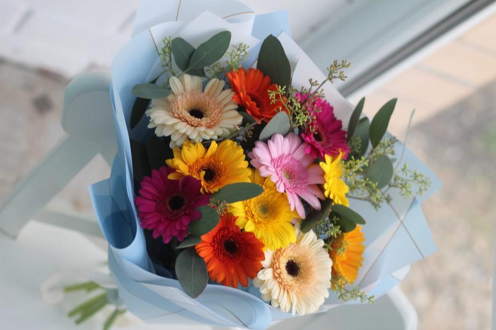 Букет цветов из: Герберы в Каргаске