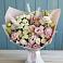 Букет цветов из: Альстромерии и Розы в Каргаске