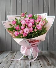 Букет Розовый кустик #REPLACE_PRED# Каргаске