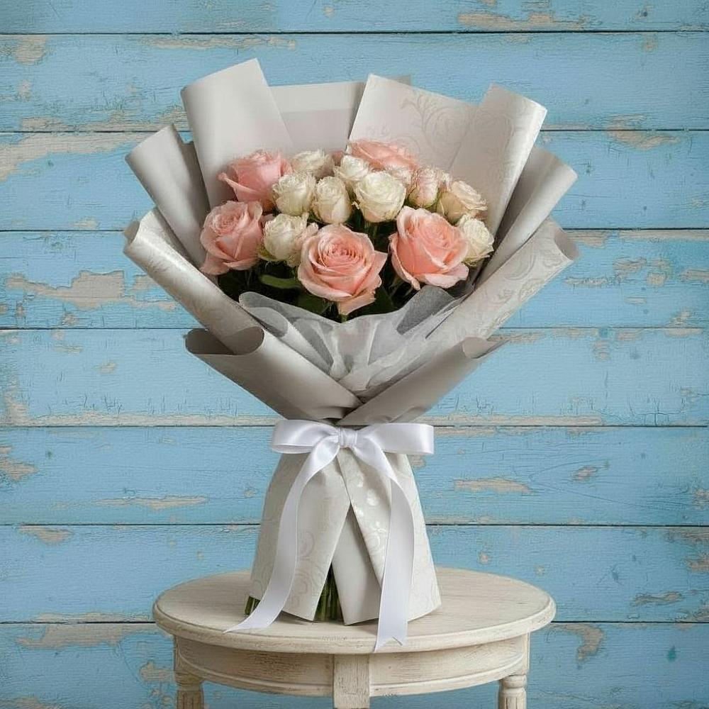 Букет цветов из: Розы в Каргаске