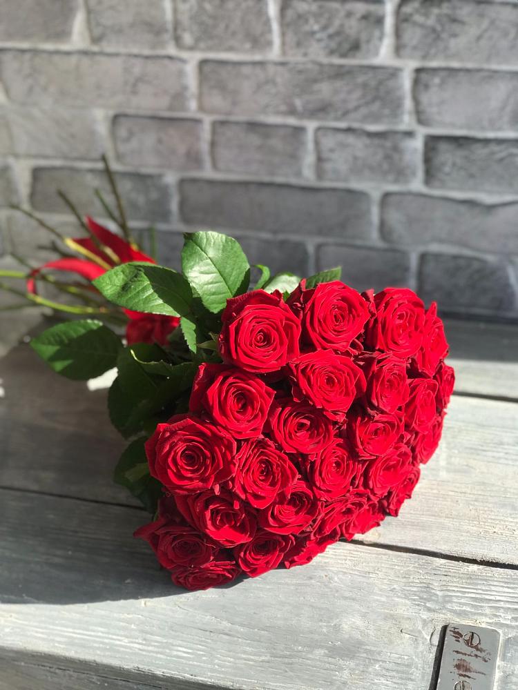 Букет Красные розы Фридом в Каргаске