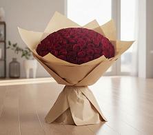 Букет 101 Красная роза в Каргаске