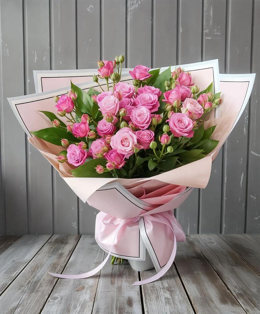Букет Розовый кустик в Каргаске