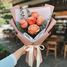 Букет цветов из:  Розы в Каргаске