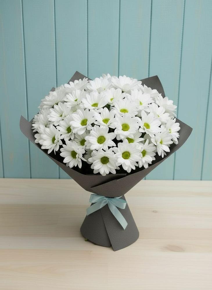 Букет цветов из: Хризантемы в Каргаске