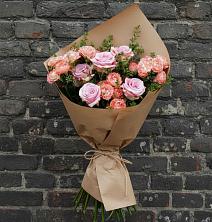 Букет цветов из:  Розы в Каргаске
