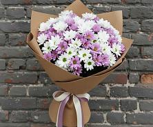 Букет цветов из:  Хризантемы в Каргаске