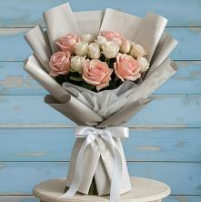 Букет цветов из:  Розы в Каргаске