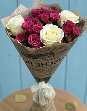Букет цветов из:  Розы в Каргаске