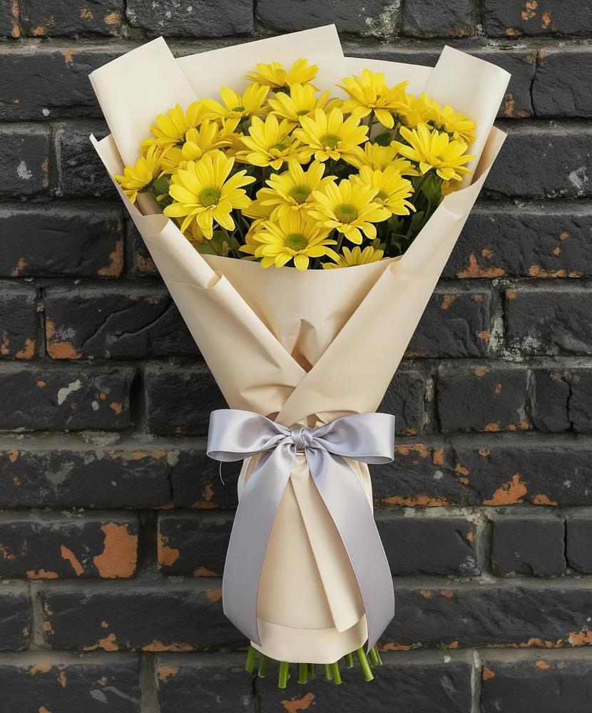 Букет цветов из: Хризантемы в Каргаске