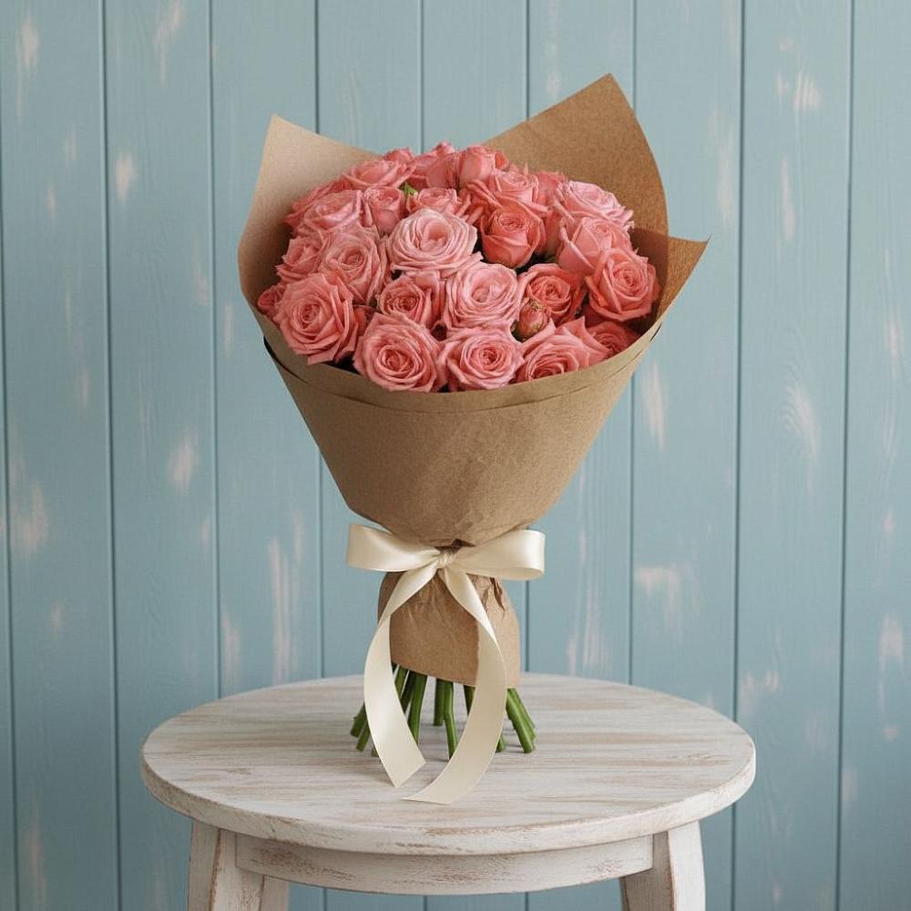 Букет цветов из: Розы в Каргаске