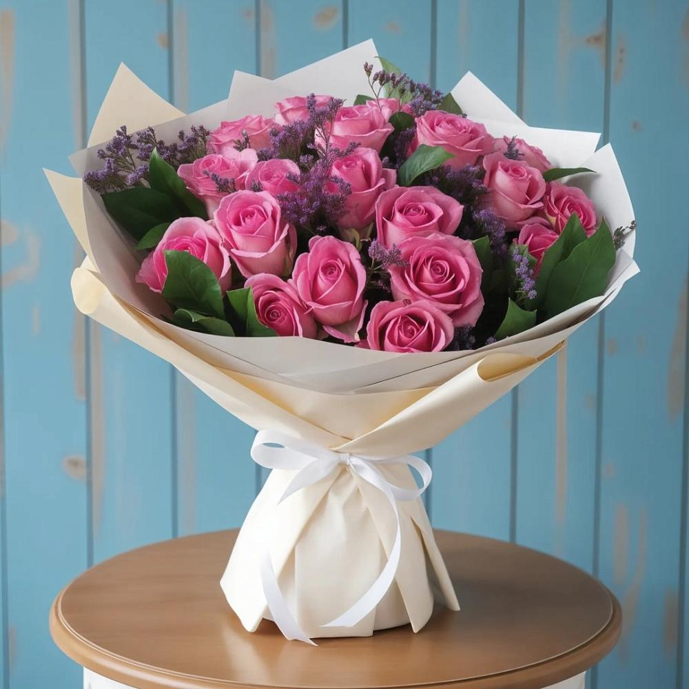 Букет цветов из: Розы в Каргаске