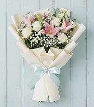 Букет цветов из:  Лилии в Каргаске