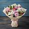 Букет цветов из: Хризантемы, Альстромерии и Розы в Каргаске